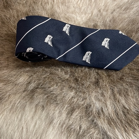 Penn State Shops On Campus Poly Silk Blend Nittany Lions Football Tie - Picture 2 of 14